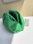 Bottega Veneta clutch 576227 Nylon Grass Green