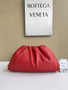 Bottega Veneta Pouch 576227 Calfskin In Red