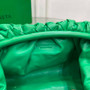 Bottega Veneta Teen Pouch 576175 Green Leather