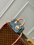 Louis Vuitton Nano Speedy Bag M82950 Denim Blue