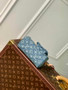 Louis Vuitton Nano Speedy Bag M82950 Denim Blue