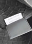 Bottega Veneta Medium Intrecciato Zipped Pouch 651852 Calfskin Gray