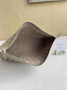 Bottega Veneta Medium Intrecciato Zipped Pouch 651852 Calfskin Beige
