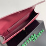 Bottega Veneta Long Clutch Andiamo With Handle 741511 Calfskin Barolo