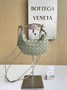 Bottega Veneta Mini Sardine 744267 Lambskin Light Green