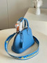 Louis Vuitton Braided Alma BB Bag M59217 Epi Leather Blue