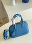 Louis Vuitton Braided Alma BB Bag M59217 Epi Leather Blue