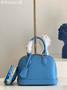 Louis Vuitton Braided Alma BB Bag M59217 Epi Leather Blue