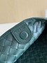 Bottega Veneta Sardine 716082 Lambskin Dark Green