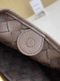 Bottega Veneta Mini Sardine 744267 Lambskin Khaki