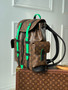 Louis Vuitton M46247 Christopher Backpack PM Monogram Canvas Green