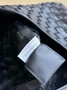 Bottega Veneta Medium Sardine 754988 Lambskin Black