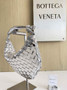 Bottega Veneta Sardine 716082 Lambskin Silver
