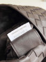 Bottega Veneta Sardine With Chain 776768 Lambskin Coffee