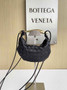 Bottega Veneta Mini Sardine 744267 Lambskin Black