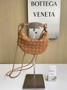 Bottega Veneta Mini Sardine 744267 Lambskin Brown