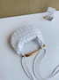 Bottega Veneta Mini Sardine 744267 Lambskin White
