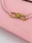 Bottega Veneta Large Ciao Ciao 826195 in Pink Calfskin