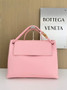 Bottega Veneta Large Ciao Ciao 826195 in Pink Calfskin