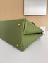 Bottega Veneta Medium Ciao Ciao 817231 in Green Calfskin