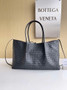 Bottega Veneta Pinacoteca Bag 817166 Black calfskin