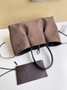 Bottega Veneta Pinacoteca Bag 817166 Coffee calfskin