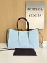 Bottega Veneta Pinacoteca Bag 817166 Brown Blue calfskin