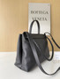 Bottega Veneta Medium Ciao Ciao 817231 in Black Calfskin