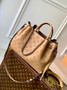 Louis Vuitton Bella Tote M59655 Brown Mahina Calfskin