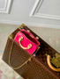 Louis Vuitton Nano Speedy Bag M83273 Neon Pink