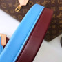 Louis Vuitton M42735 Cluny MM Bag Monogram Canvas Blue