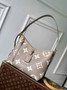 Louis Vuitton CarryAll PM Bag M47180 Gray Leather