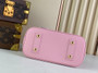 Louis Vuitton Alma BB Mini Top Handle Bag M24453 Rosabella Pink Lamb leather