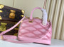 Louis Vuitton Alma BB Mini Top Handle Bag M24453 Rosabella Pink Lamb leather