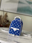 Louis Vuitton LV M46207 Palm Springs Mini Monogram Blue - 17 x 22 x 10 cm / Blue - View 1