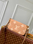 Louis Vuitton Multi Pochette M80399 Tan Monogram Leather