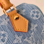 Louis Vuitton Nano Speedy Bag M11212 Sky Blue Monogram denim