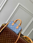 Louis Vuitton Nano Speedy Bag M11212 Sky Blue Monogram denim
