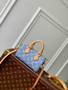 Louis Vuitton Nano Speedy Bag M11212 Sky Blue Monogram denim
