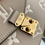 Louis Vuitton Pochette Métis East West M23081 Gray Empreinte Leather