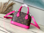 Louis Vuitton Nano Alma Monogram M83206 Pink