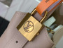Louis Vuitton Low Key Hobo MM Bag M25022 Beige Grained calfskin