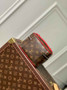Louis Vuitton Nice Nano Toiletry Pouch M44936 Monogram Canvas Red