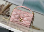 Louis Vuitton M23568 GO-14 MM Malletage Shoulder Bag Apricot Lambskin