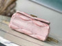 Louis Vuitton M23568 GO-14 MM Malletage Shoulder Bag Apricot Lambskin