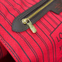 Louis Vuitton Neverfull GM Bag N41357 Damier Ebene Canvas Red