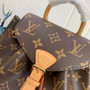 Louis Vuitton LV M45502 Montsouris BB Backpack Monogram