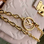 Louis Vuitton Nano Madeleine Bag, M29448 Pink Leather
