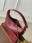 Louis Vuitton Sac Sport Bag M46674 Wine Red Leather
