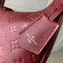 Louis Vuitton Sac Sport Bag M46674 Wine Red Leather